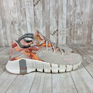 Nike Metcon 8 Women DJ3075 064 Tie Dye Orange Grey Training Shoes Size 8.5